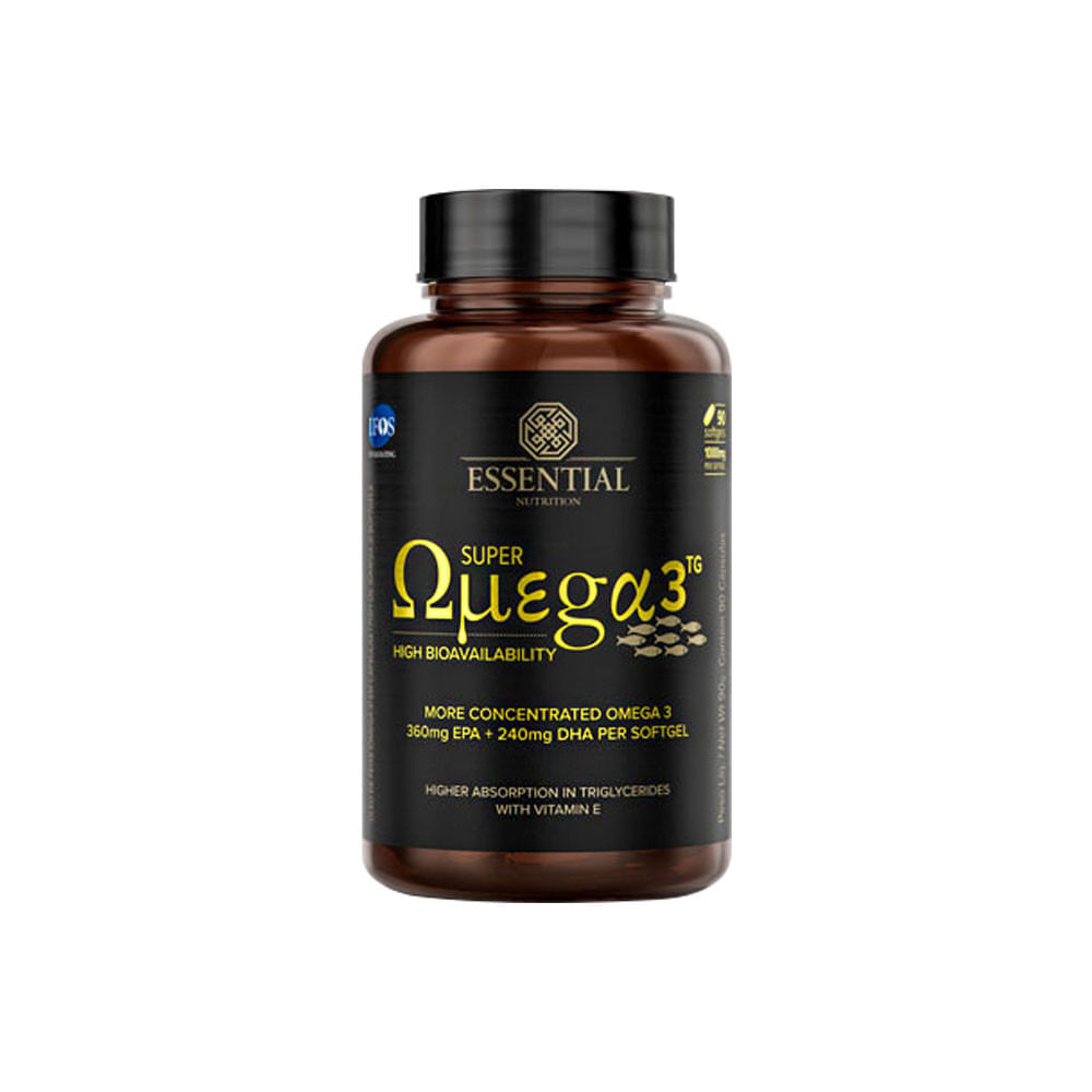 Super Ômega 3TG 90 Cápsulas Essential Nutrition