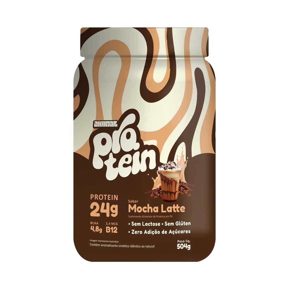 Protein Plant-Based sabor Mocha Latte 504g Jhamal