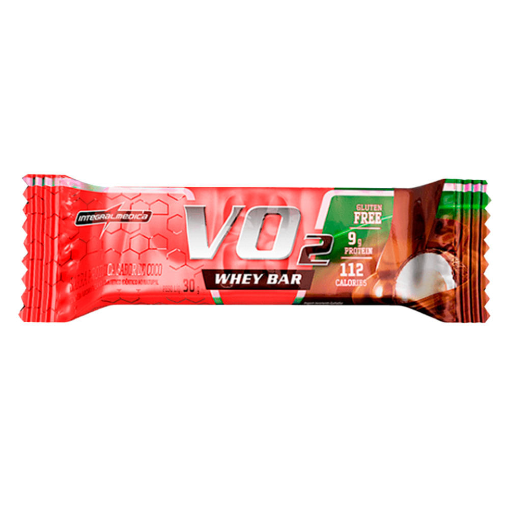 Barra de Proteína VO2 sabor Coco Integralmedica