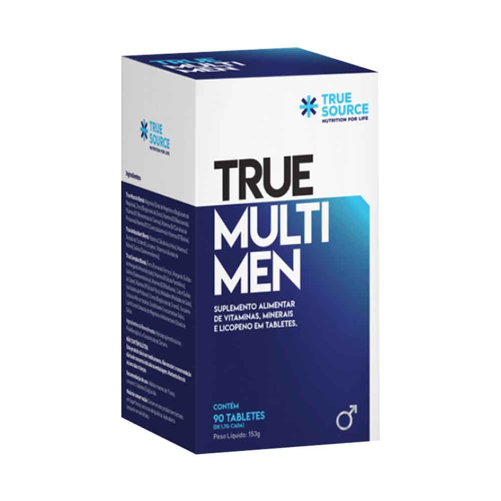 True Source — True Multi Men 90 Tabletes - emporioquatroestrelas
