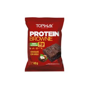 Brownie-Proteico-sabor-Chocolate-com-Avela-40g-TOPWAY-Nutrition