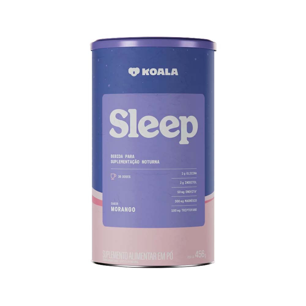 KOALA — Bebida Noturna Sleep Morango 456g