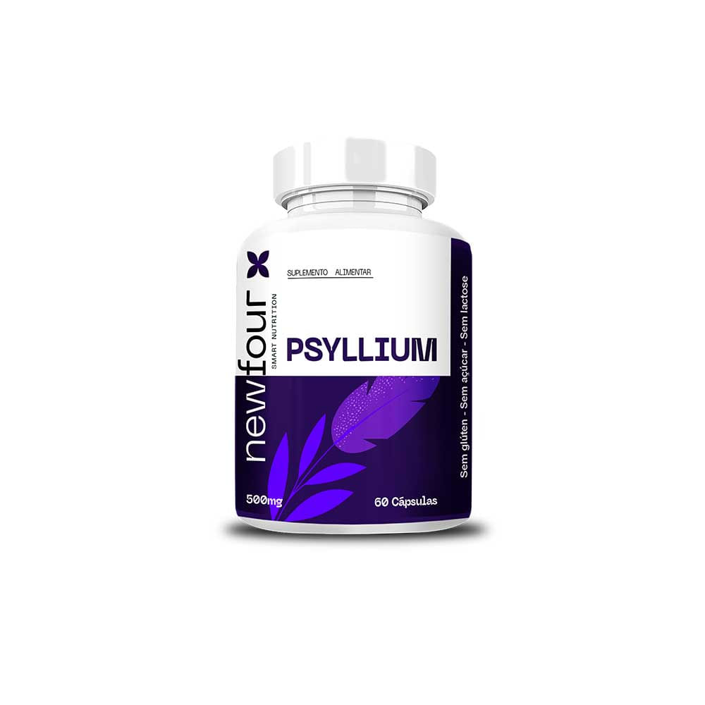 Psyllium 60 Cápsulas New Four