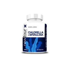 Chlorella---Spirulina-60-Capsulas-New-Four