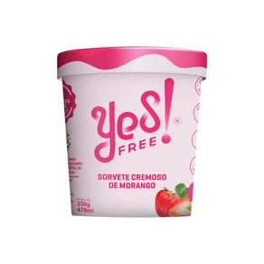 Sorvete-Vegano-Sabor-Morango-Zero-Acucar-470ml-Yes-Free