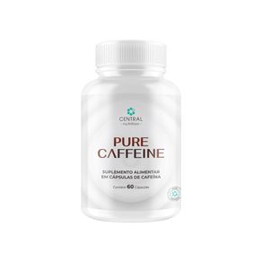 Pure Caffeine 60 Cápsulas Central Nutrition