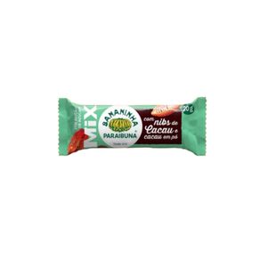 Embalagem-verde-e-marrom-da-Bananinha-Sem-Acucar-Paraibuna-de-20g-com-destaque-para-nibs-de-cacau-e-selo-de-zero-adicao-de-acucares.