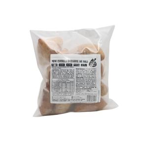 Pacote-de-mini-esfiha-vegana-integral-de-soja-Casa-da-Coxinha-Vegana-embalagem-transparente-com-rotulo-informativo