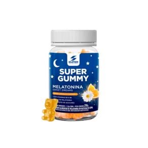 Frasco-de-melatonina-gummy-em-goma-sabor-laranja-e-camomila-com-60-unidades-enriquecido-com-vitaminas-B3-e-B6