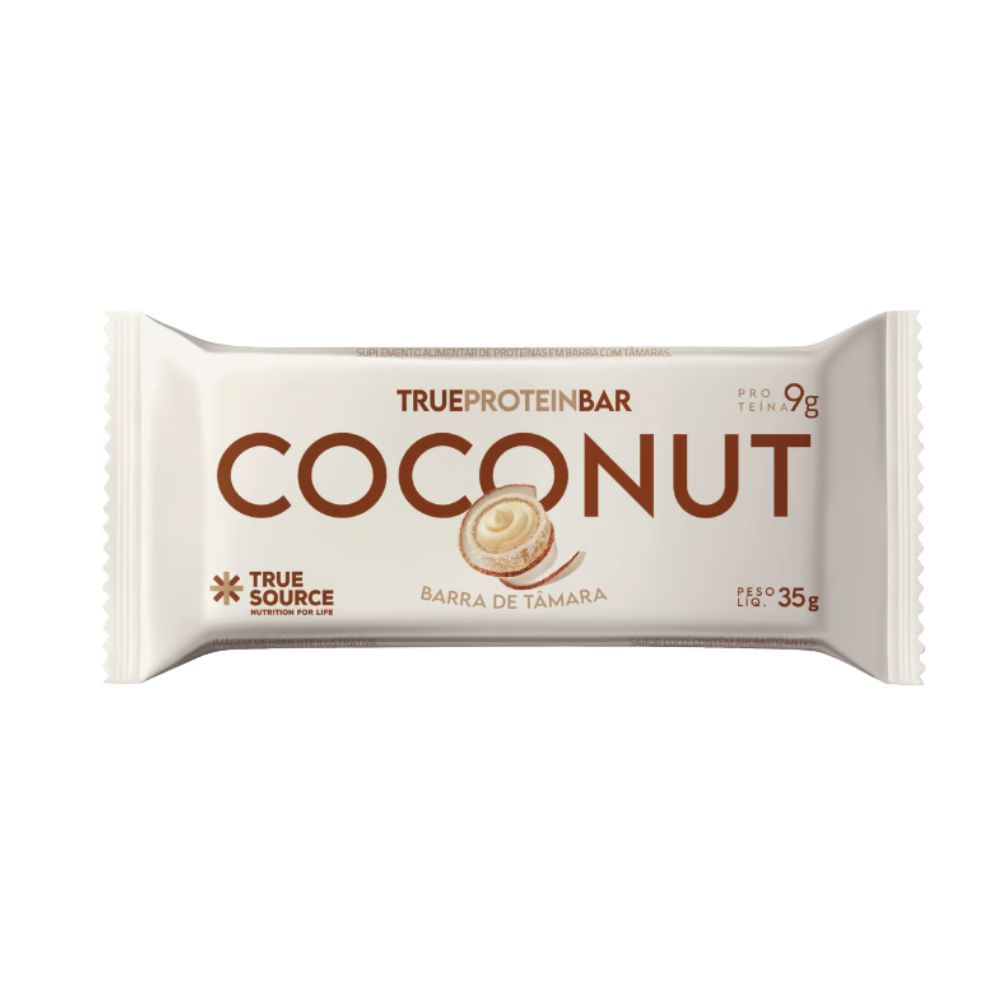 Barra Proteica Tâmara e Coco 35g — True Source