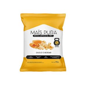 Pipoca-Artesanal-Proteica-Queijo-Cheddar-30g-Mais-Pura